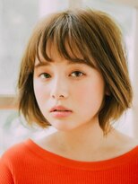 ヘアー＆メイク ルナルナ 明和店　HAIR＆MAKE LUNA LUNA 甘すぎないガーリーボブ