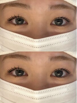 ヘアーアンドメイク ビス(HAIR&MAKE bis) まつ毛に優しくパリジェンヌ