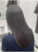 セミロンググレージュ髪質改善　赤坂見附