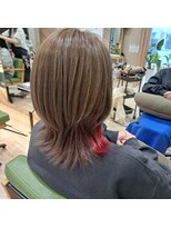 ジプソ(Gypso Hair salon)&nbsp;ウルフ×ピアスカラー