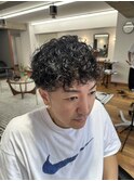 MEN'S HAIR/プードルパーマ/メンズカット/大人メンズ/表参道駅
