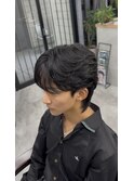 フェザーパーマ×シースルーバング