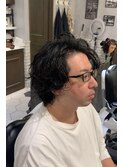 【BarBerBROS】ゆるめミディアムパーマ