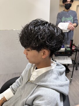 ビカムメンズヘアー 栄店(become men's hair) 緩めがエロいシャドウパーマ