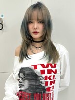 アイトーキョーエス 渋谷(AI TOKYO S)&nbsp;ハッシュカット/シャギーレイヤー/ケアブリーチ/デザインカラー