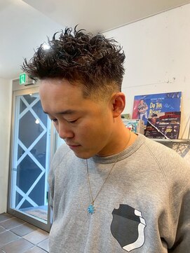 グッドプレイスアンドシング(Good Place&thing) メンズカットフェードスキンフェードクロップバーバー