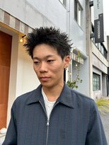 エディ(Edy) メンズスパイキーショートスパイキーボックスショート刈り上げ