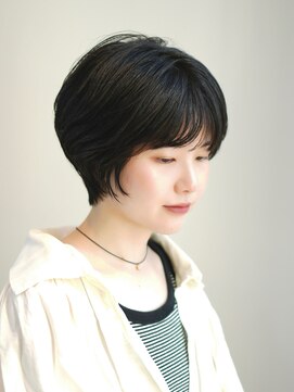 インセプション 銀座(INCEPTION) ショート・ボブ/丸顔/前髪あり/絶壁解消/30代/40代/50代/くびれ