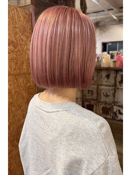 シーソー(SEE SOE)の写真/ケアブリーチ使用で髪へのダメージを最小限に抑えたカラーが大好評◎あなたに似合うカラーをご提案♪