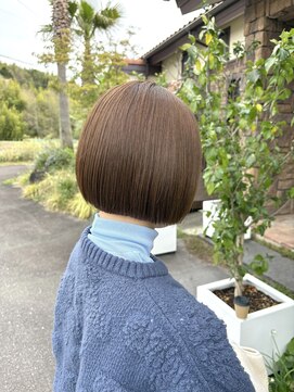 美容室 ルチア ハワイ(Luccica HAWAII) 【luccicaＨＡＷＡＩＩ/森麻乃】髪質改善ミニボブ
