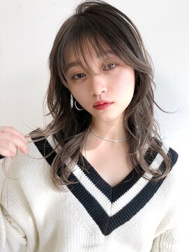 セイドット リー(Say. Ree) Say.ロングレイヤースモーキーカラーイメチェン前髪20代表参道