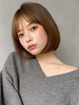キリ 表参道(kyli) モテ髪似合わせカットワンホンレイヤー前髪シースルーバング