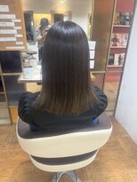 グート ヘアーメイク(gut HAIR MAKE)&nbsp;縮毛矯正 美髪矯正 ロングボブ