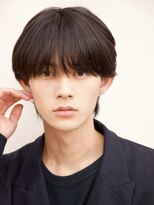 ルーシー 名古屋栄(LUCEY) センターパートニュアンスパーマフェザーパーマ波巻きパーマ