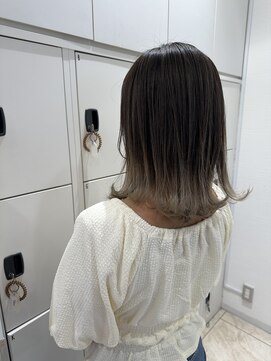 ケンジ 平塚 アネッタ(KENJE annetta) 艶髪ストレート　髪質改善カラー　髪質改善トリートメント