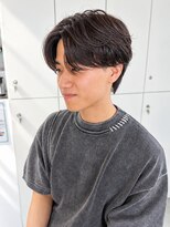 ユイマァルスロウ 岡山(YUIMARLSLOW) 岡山20代30代★メンズサロン★フェザーショート★韓国マッシュ