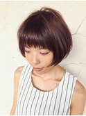 愛されショートボブ