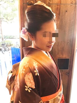 アビリティ ヘアー(ability hair) 蒲田 abilityhair 大人アシメ夜会スタイル