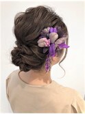 色っぽ可愛い☆浴衣やお呼ばれ柔らかヘアアレンジ【新小岩】