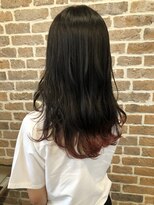 エフユーデー(FUD)&nbsp;裾カラー/暖色系カラー/セミロング/なみなみウェーブ