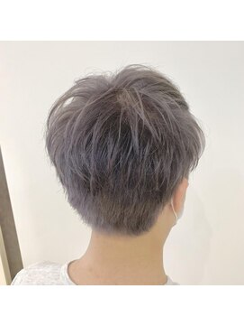 ネオヘアー 京成曳舟店(NEO Hair) シルバーグレイマッシュ【京成曳舟】