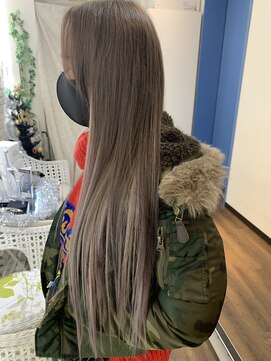 ヘアーグランデシーク(Hair Grande Seeek) ブリーチせずにエクステでグラデーション
