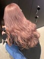 アルバム 新宿(ALBUM SHINJUKU) ピンク系カラーおすすめです！柔らかい雰囲気にしてくれます☆
