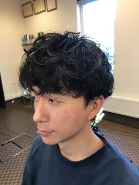 理容 うめむら メンズパーマ