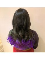 ネオヘアー 曳舟店(NEO Hair)&nbsp;裾カラーパープル