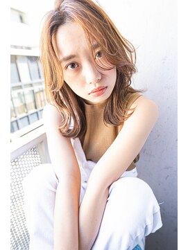 サングース(Sungoose) 韓国風ミディ#マロンベージュAラインボブ