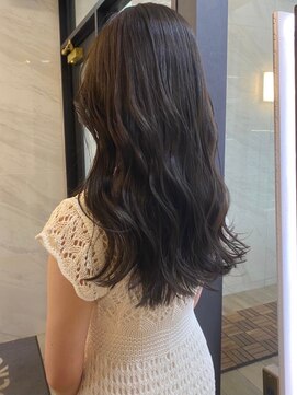 ポケット(pocket) 暗髪でも透明感＊ブリーチなしグレージュ