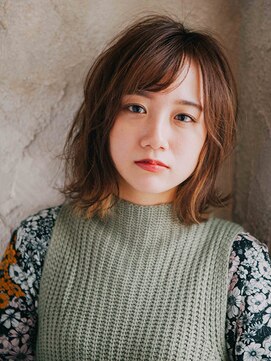 ルームヘア 梅ヶ丘店(Room hair) 外ハネウェーブ
