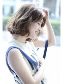 デジタルパーマ 大人可愛い×エアリーボブ小顔ミディ【浦和】k4
