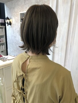 キャアリー(Caary) 福山美容室caary大人気イルミナカラーブルーアッシュ