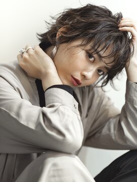 エミュ 表参道 青山(emu) 【emu井上信洋】ルーズパーマのおしゃれマッシュショートウルフ