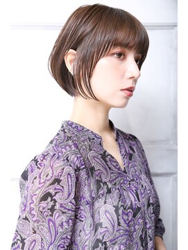 クラッチ 名古屋(CLUTCH) イルミナ アースカラー クールショート 大人ガーリー