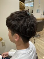 ラファンス 栗林店(LaFENCE)&nbsp;ビジネスショート×パーマ