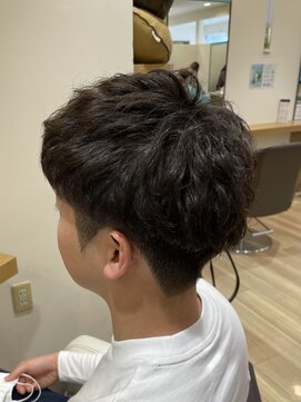 ラファンス 栗林店(LaFENCE) ビジネスショート×パーマ