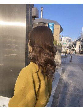 ラフ 難波店(LAFF) #黒髪#ボブルフ#ネビージュ#小顔#ワンレン