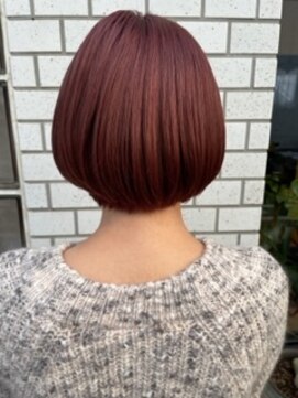 ルアナ ヘアメイク(Luana hair make) ショコラピンクボブ