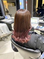 ジャパン ホンテン(JAPAN HONTEN)&nbsp;裾カラーグラデーションカラーピンクラベンダー