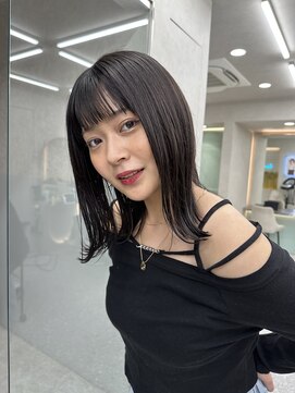 ロンド マーレ 天神大名店(Lond mare) イメチェン/フェミニン/ダークアッシュ/束感/髪質改善