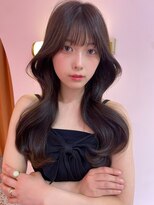 ボタン シブヤ(VOTAN SHIBUYA)&nbsp;艶カラー/レイヤーカット/韓国ヘア/オリーブベージュ