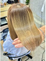 ユンク(UNC)&nbsp;髪質改善『ノフ』トリートメント お客様画像。(加工無し)