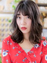 カバーヘア ブリス 上尾西口店(COVER HAIR bliss)&nbsp;★黒髪アッシュブラックゆるふわこなれヘア20代30代40代 ★10