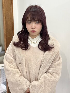 サクラ オモテサンドウ(SAKURA) ピンクラベンダー/ケアブリーチ/ダブルカラー