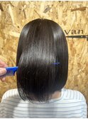 育てる髪質改善ヘアエステカラー/極艶美髪ミディアム