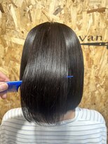 ヴァンガード(Vanguard) 育てる髪質改善ヘアエステカラー/極艶美髪ミディアム