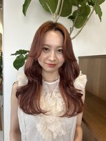 リル 茅ヶ崎(Liru:)&nbsp;【ami】ピンクベージュレイヤー/チェリーレッド/ワインレッド