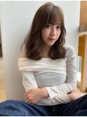 今話題のイルミナカラーで艶髪/透明感ベージュ